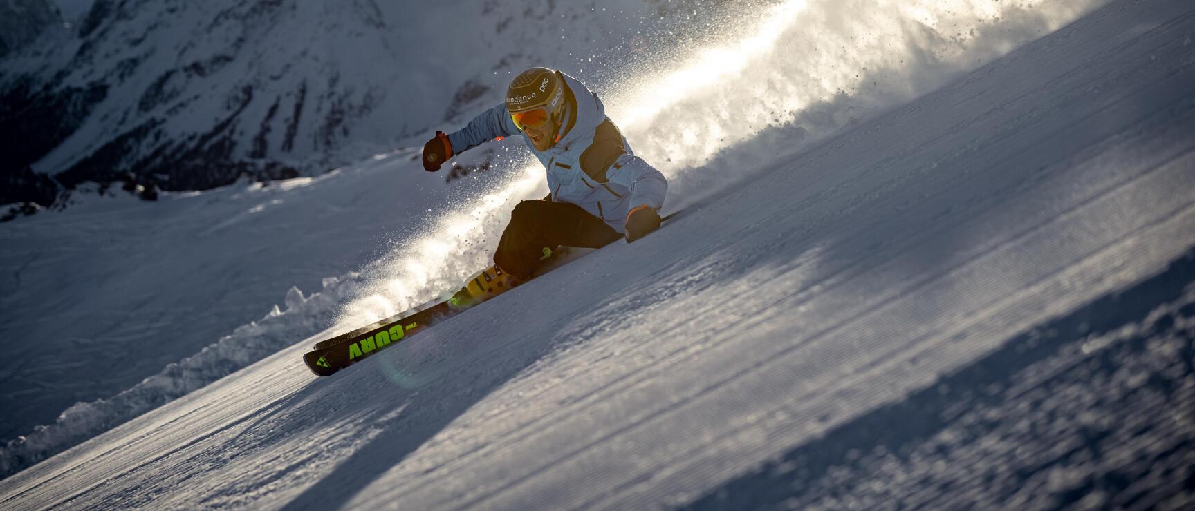 Skiing in the Ischgl ski resort