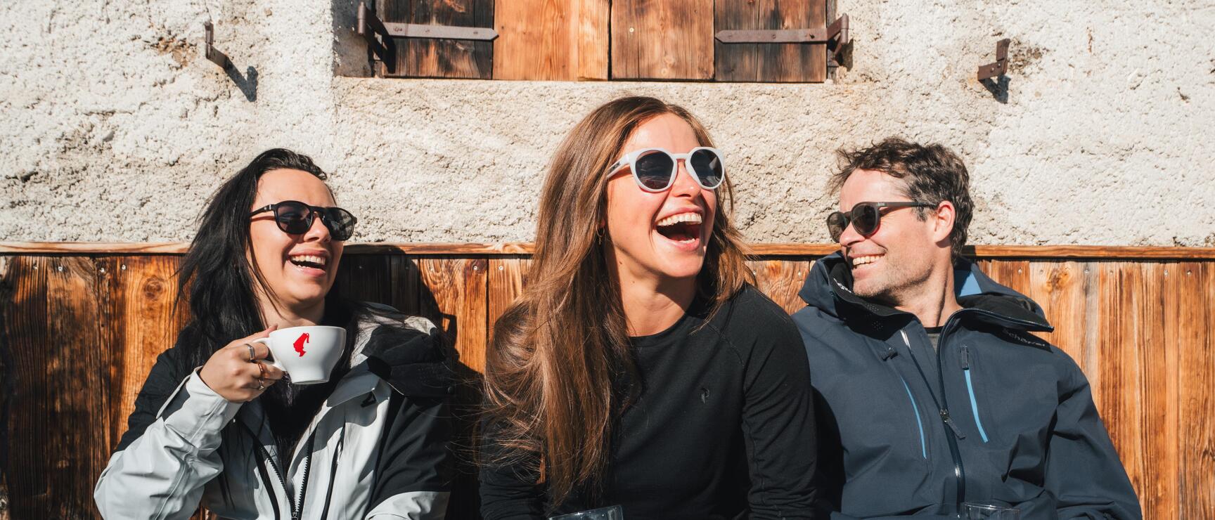 Glücksmomente beim Skifahren in St. Anton am Arlberg