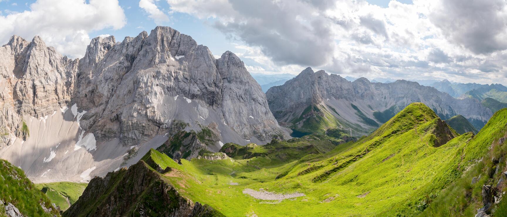 Wolayersee in the Lesachtal valley