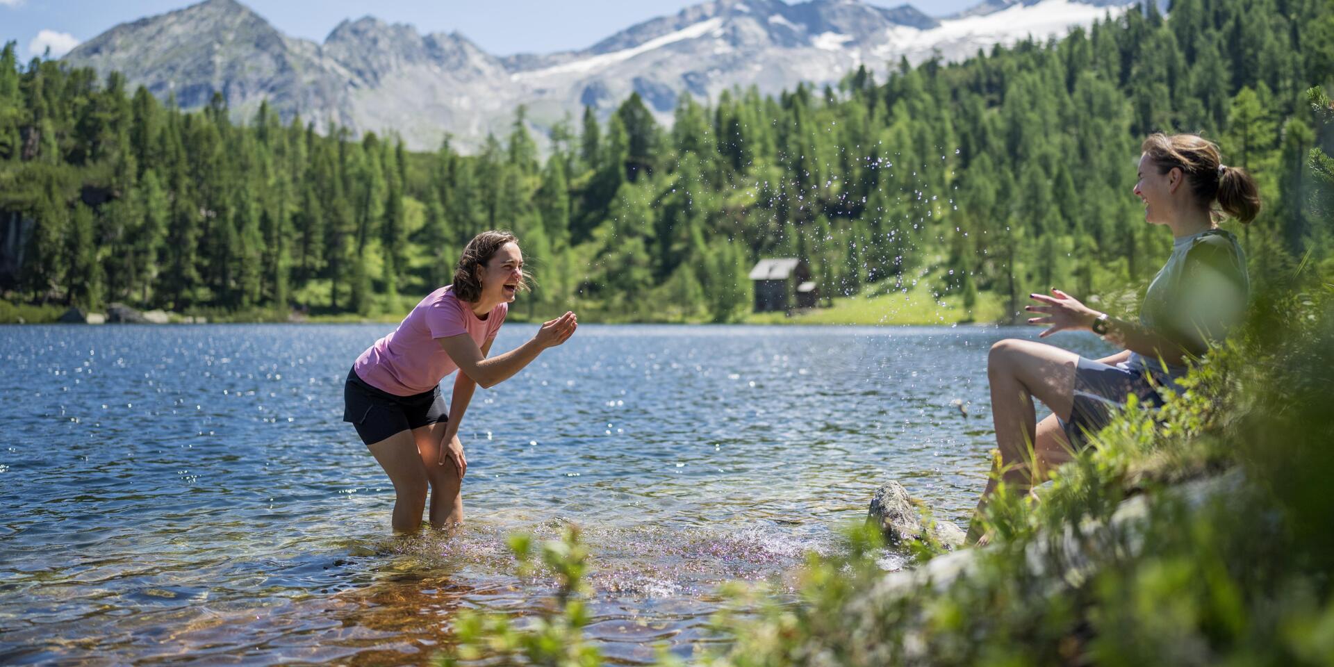 Cooling down in Austria