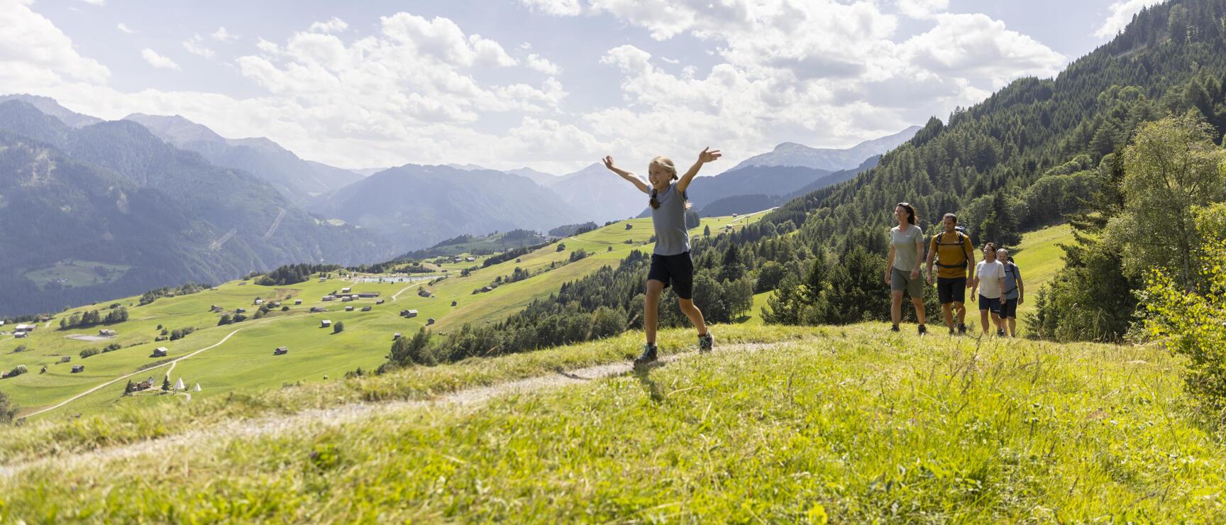 Family hike to the Falterjöchl in Serfaus-Fiss-Ladis