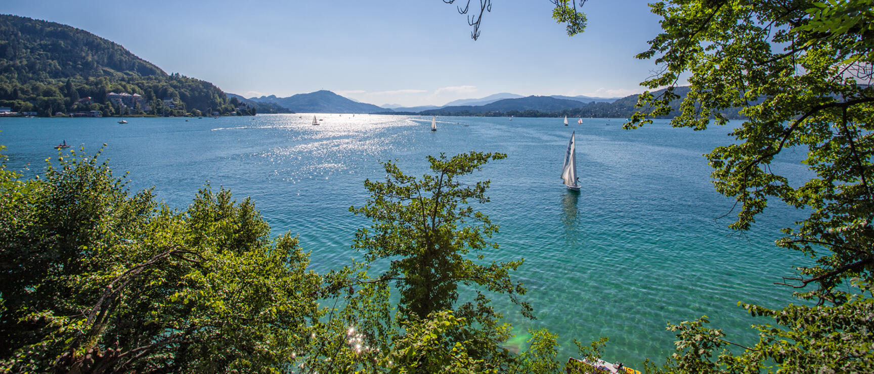 Pohľad na Wörthersee