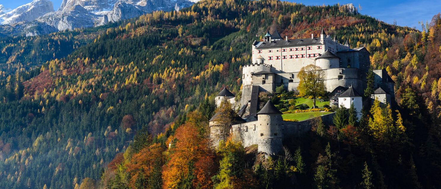 Dvorac Hohenwerfen s Hochkönigom