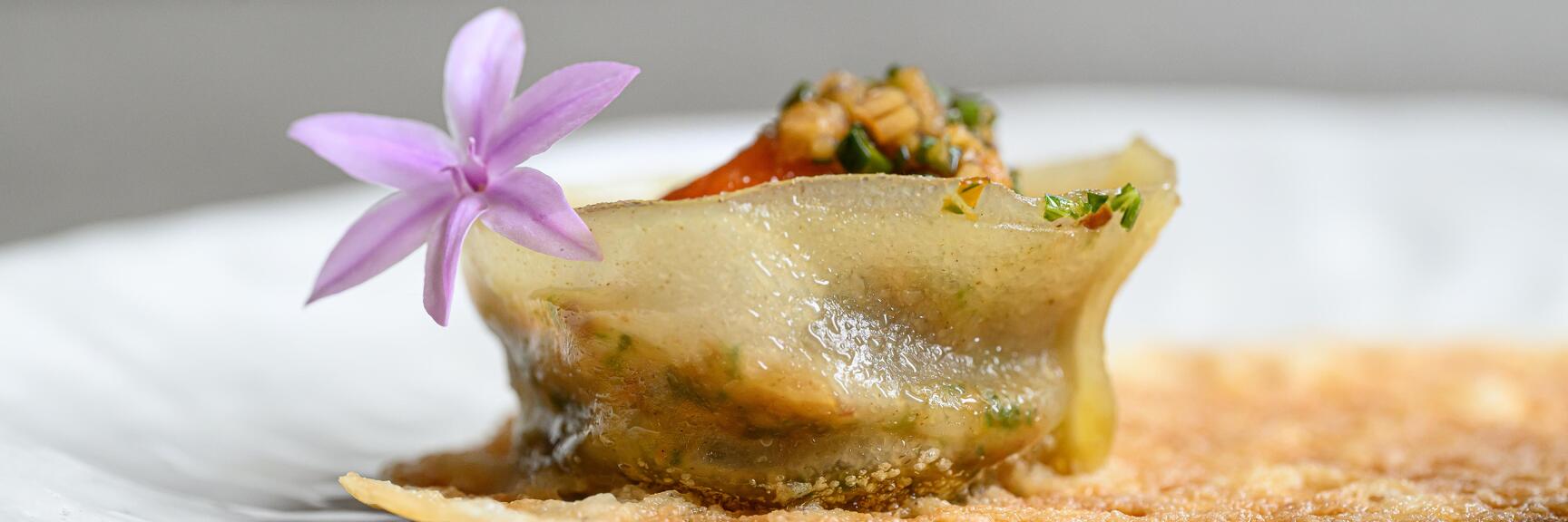 Mushroom gyoza