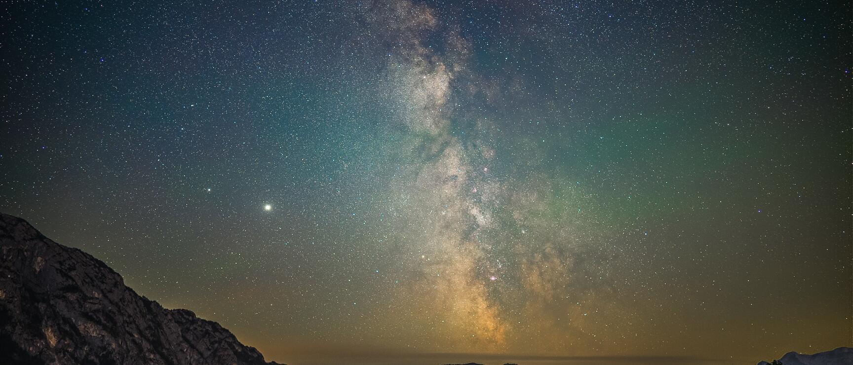 星空パーク、ヴァイセンバッハ方面を望む