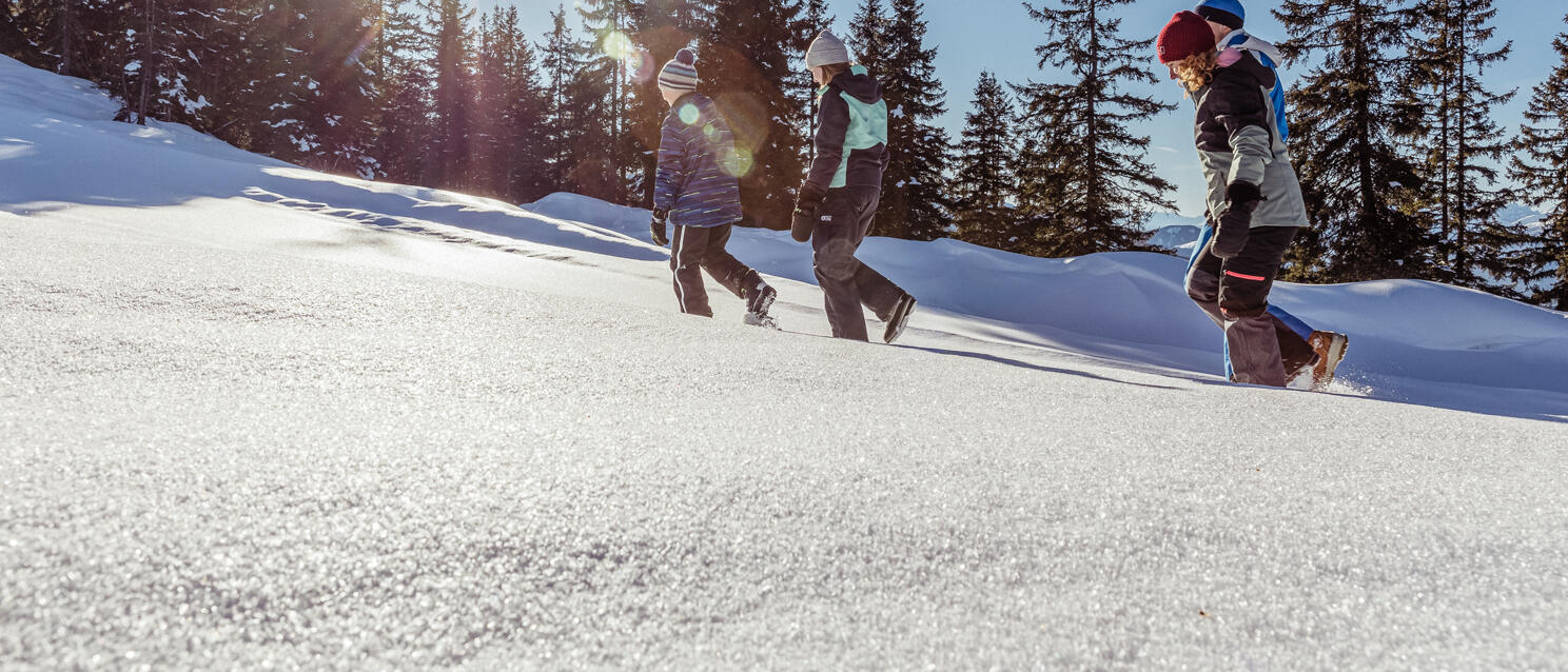 Rodzinne wędrówki zimą w Ski Juwel Alpbachtal Wildschönau