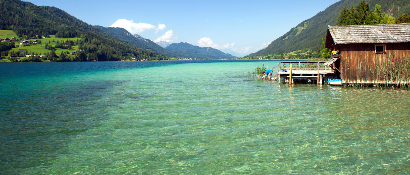 Le lac "Weissensee"