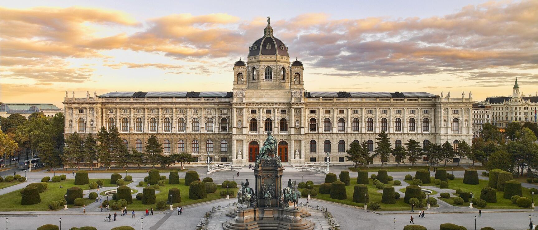 Vue extérieure du Kunsthistorisches Museum de Vienne