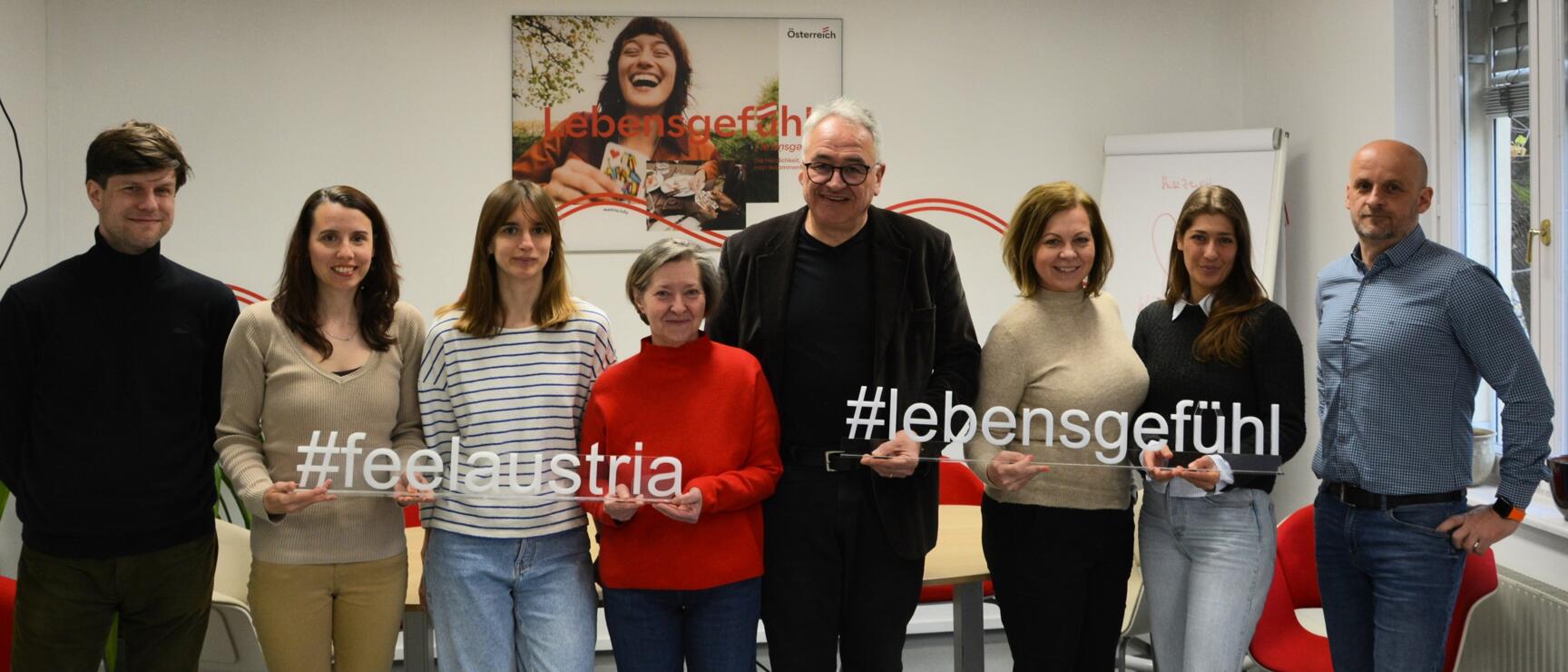 Das Team der ÖW Budapest