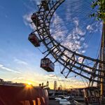 Morgenstimmung beim WIENER RIESENRAD