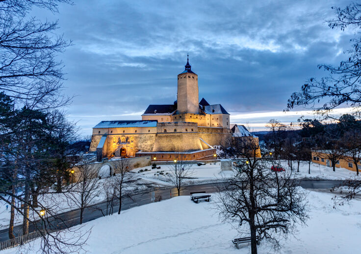 christmas market fortress Forchtenstein