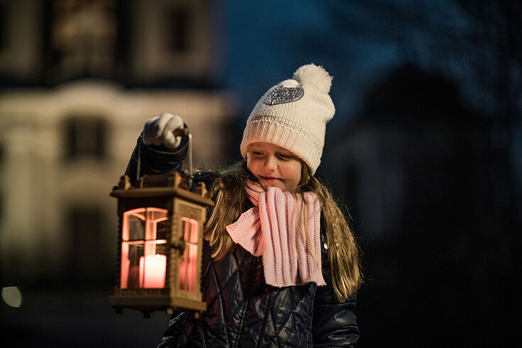 Christkindl Laterne