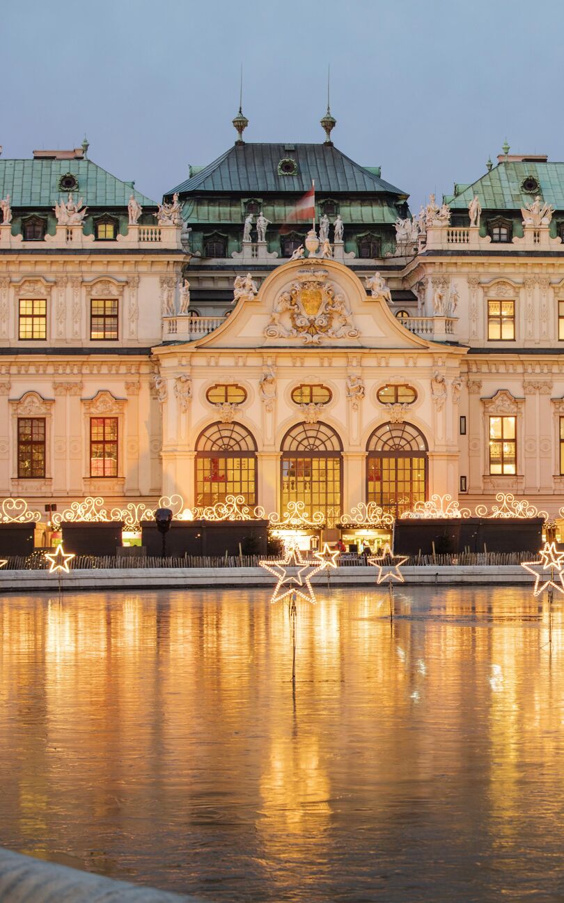 Adventmarkt Wien / Schloss Belvedere