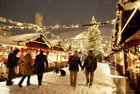 christmas market in Klagenfurt