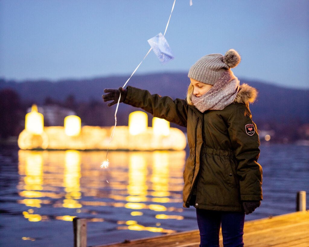 Advent magic at lake Wörthersee