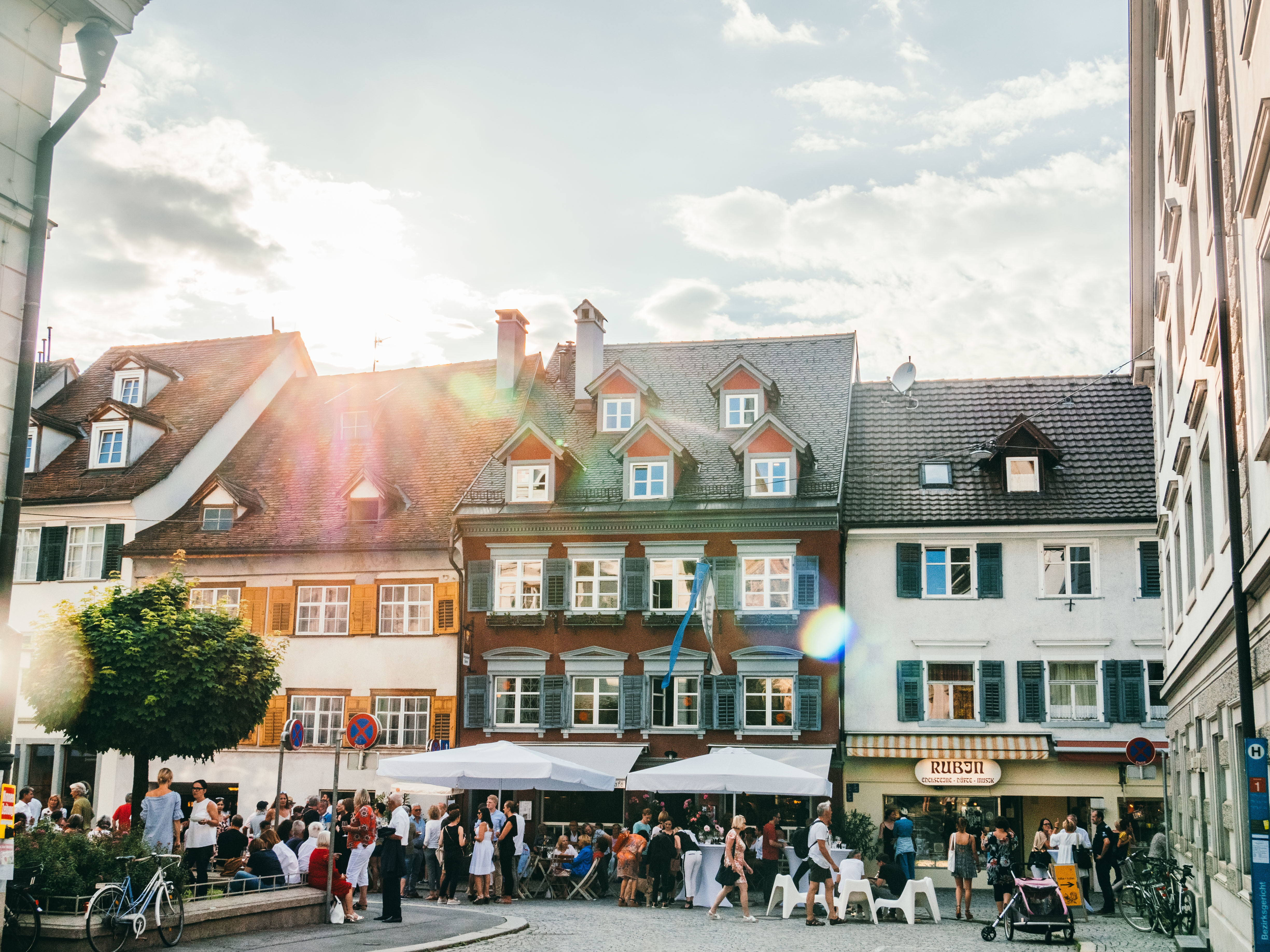 Anton Schneider street in Bregenz