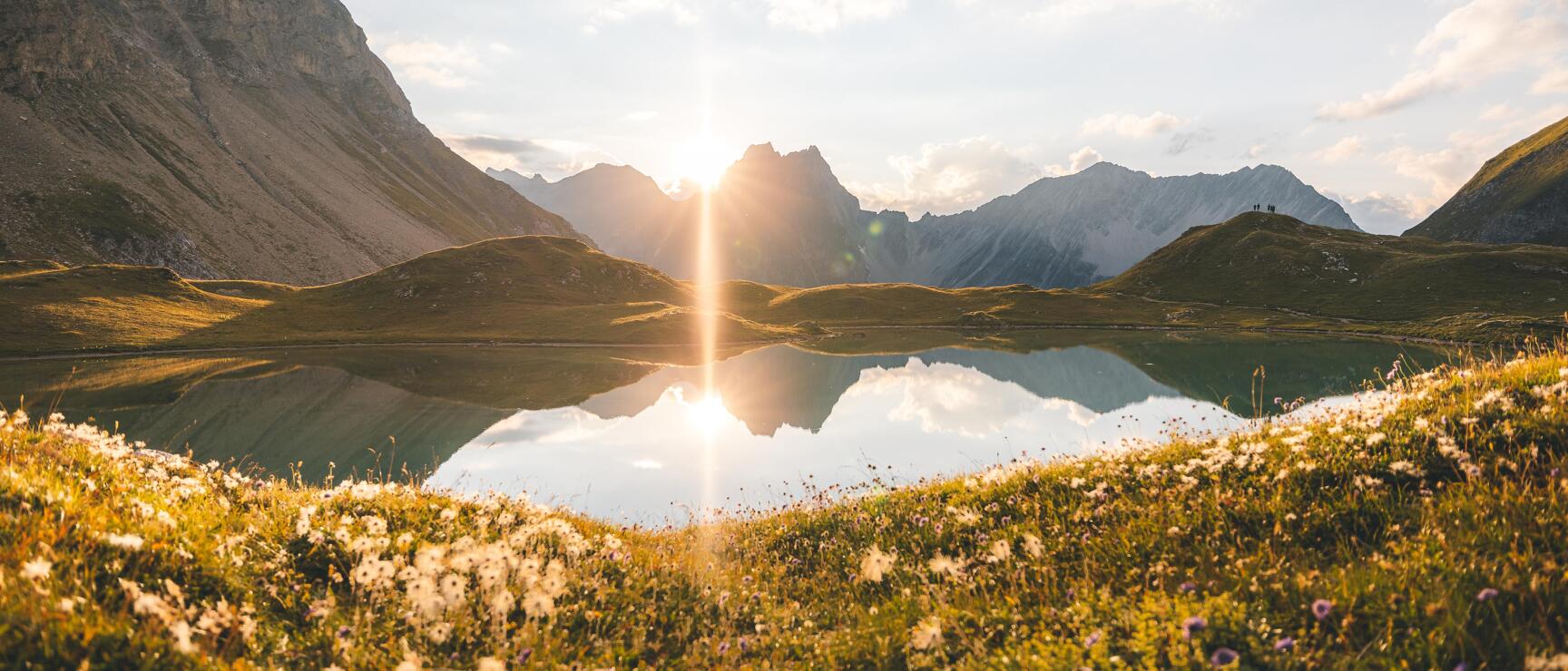 Ausblick in der Ferienregion TirolWest