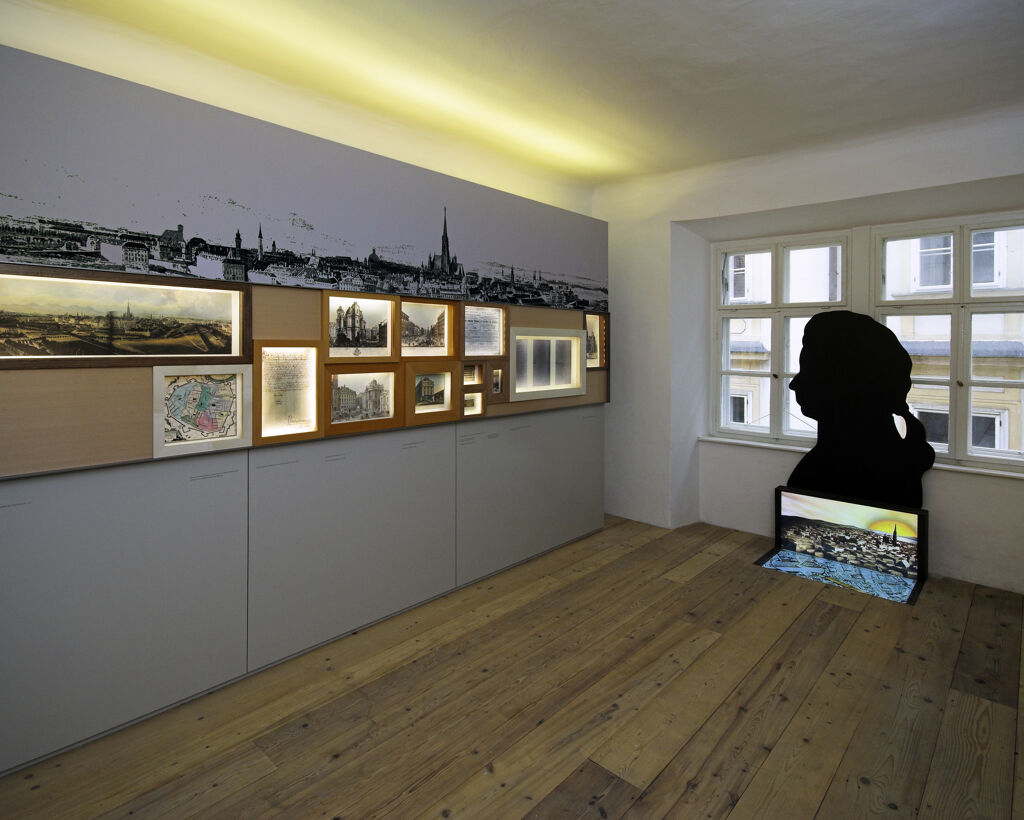 Exhibition on the 3rd floor of the Mozarthaus