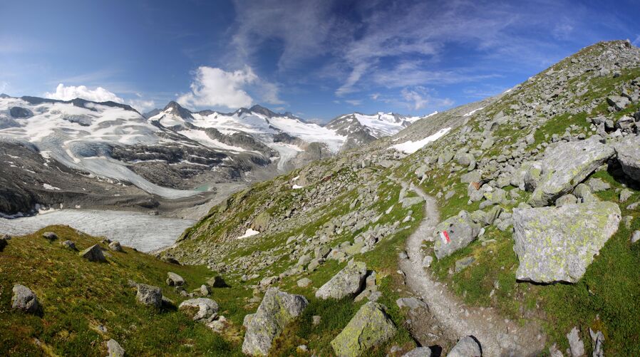 Berglandschaft bei Neukirchen am Großvenediger