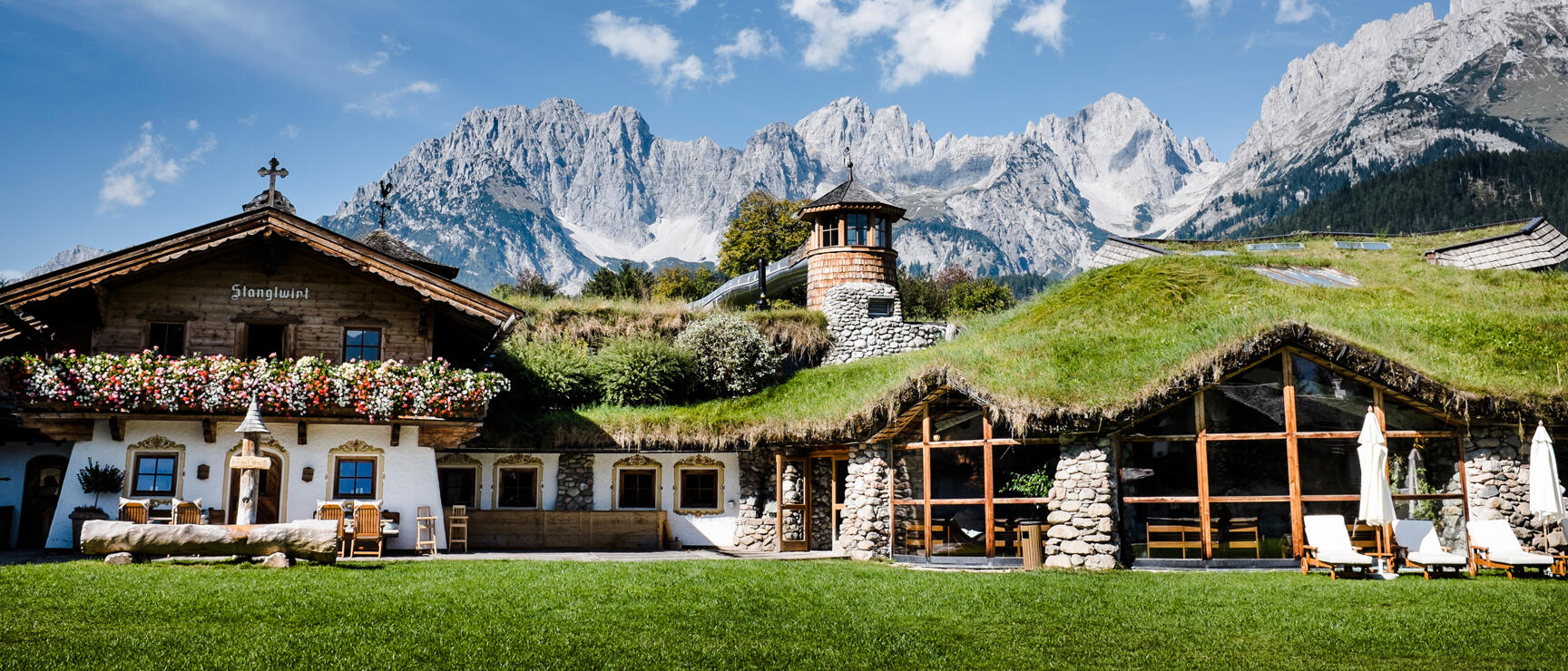 Biohotel Stanglwirt, exterior view