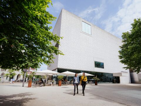 Bregenz, green city experiences, Museum Vorarlberg, exterior view