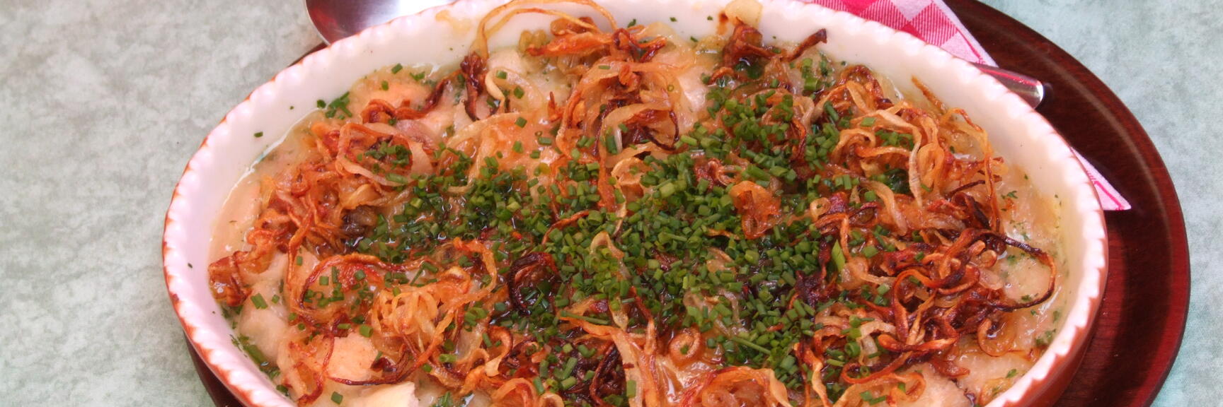 "Brezn" soup in Wildschönau