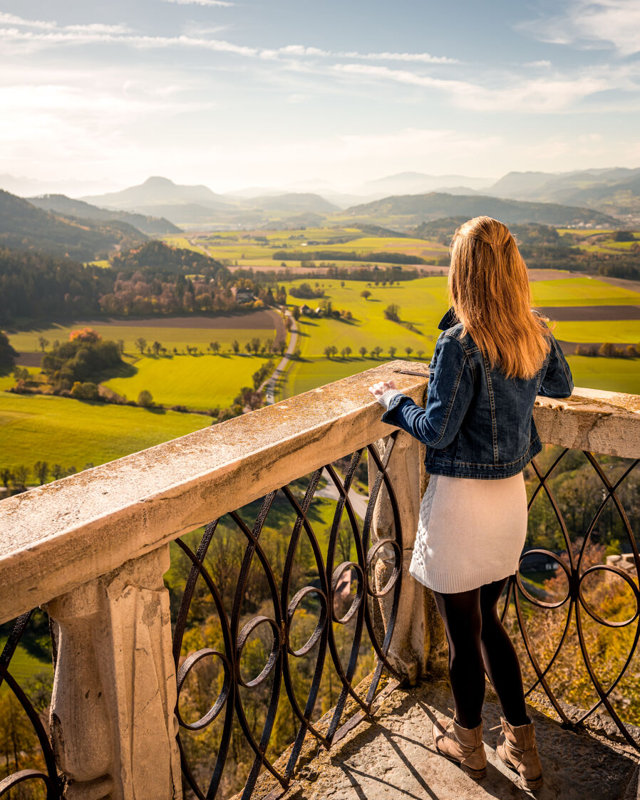 Burg Hochosterwitz im Herbst