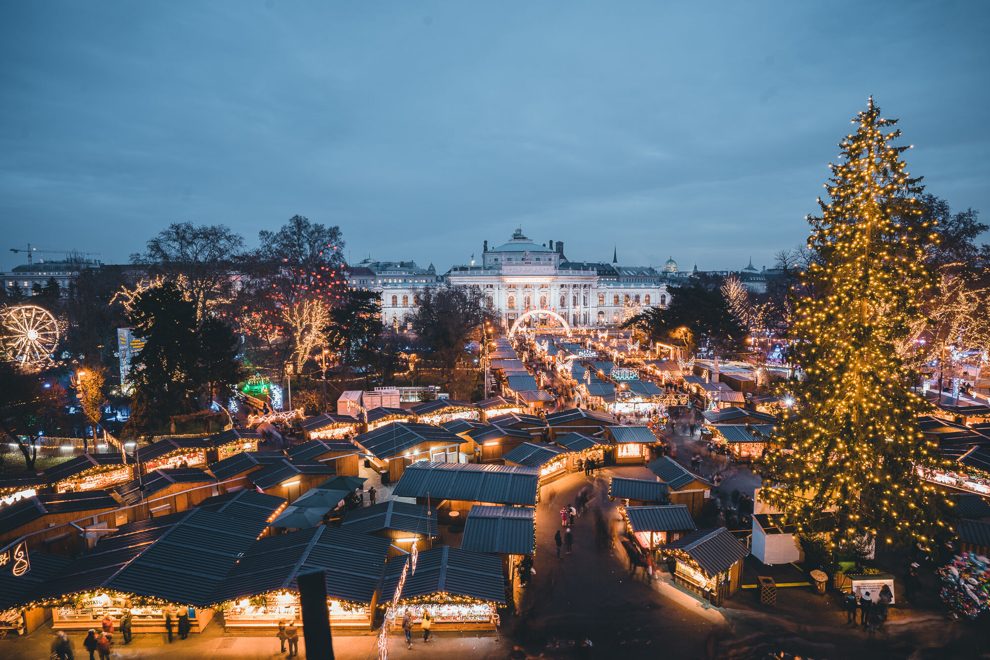 Christkindlmarkt am Wiener Rathausplatz