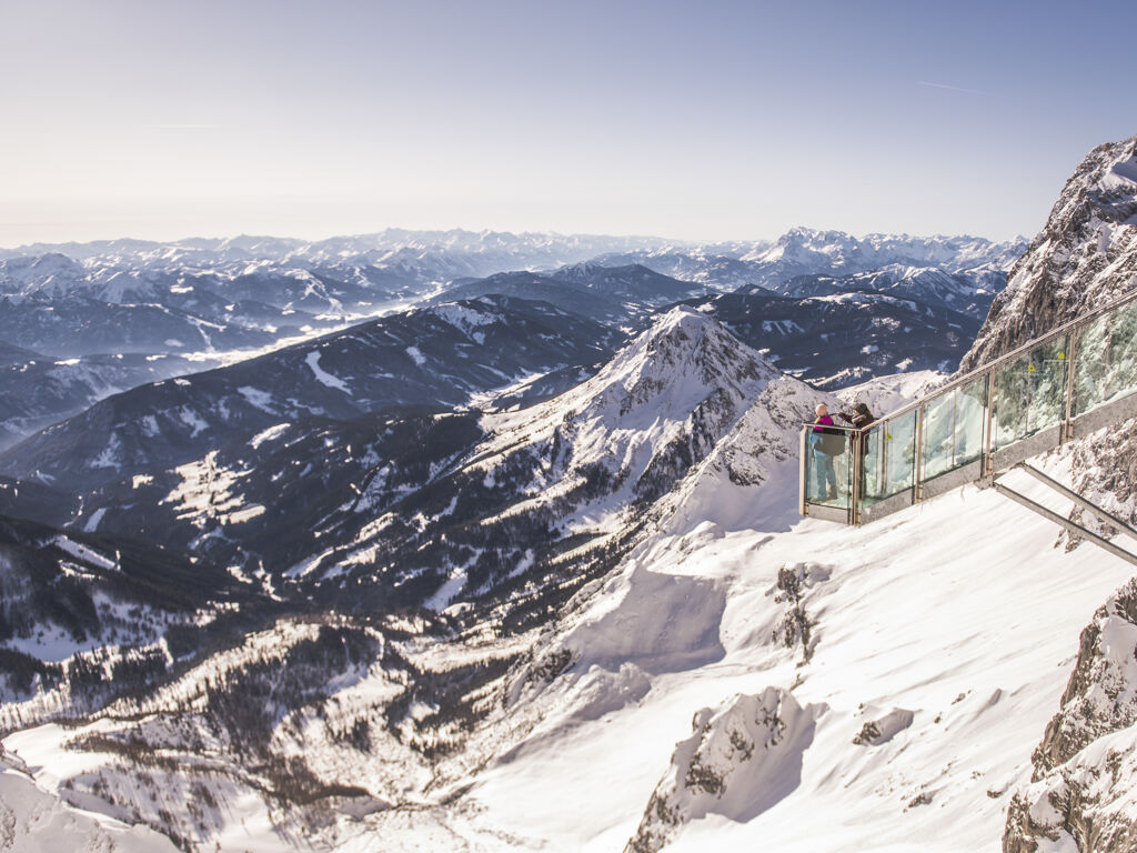 Die Treppe ins Nichts am Dachstein