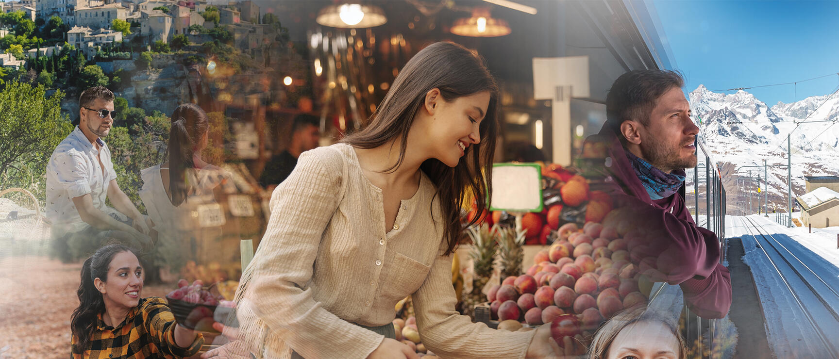 Menschen im Austausch als Sujet der Tourism for Europe Kampagne