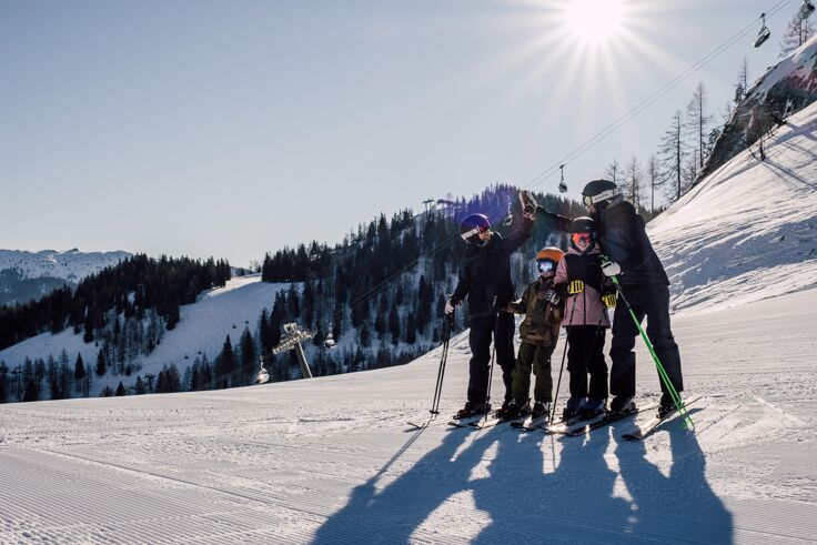 Family Skiing in St. Johann in Salzburg