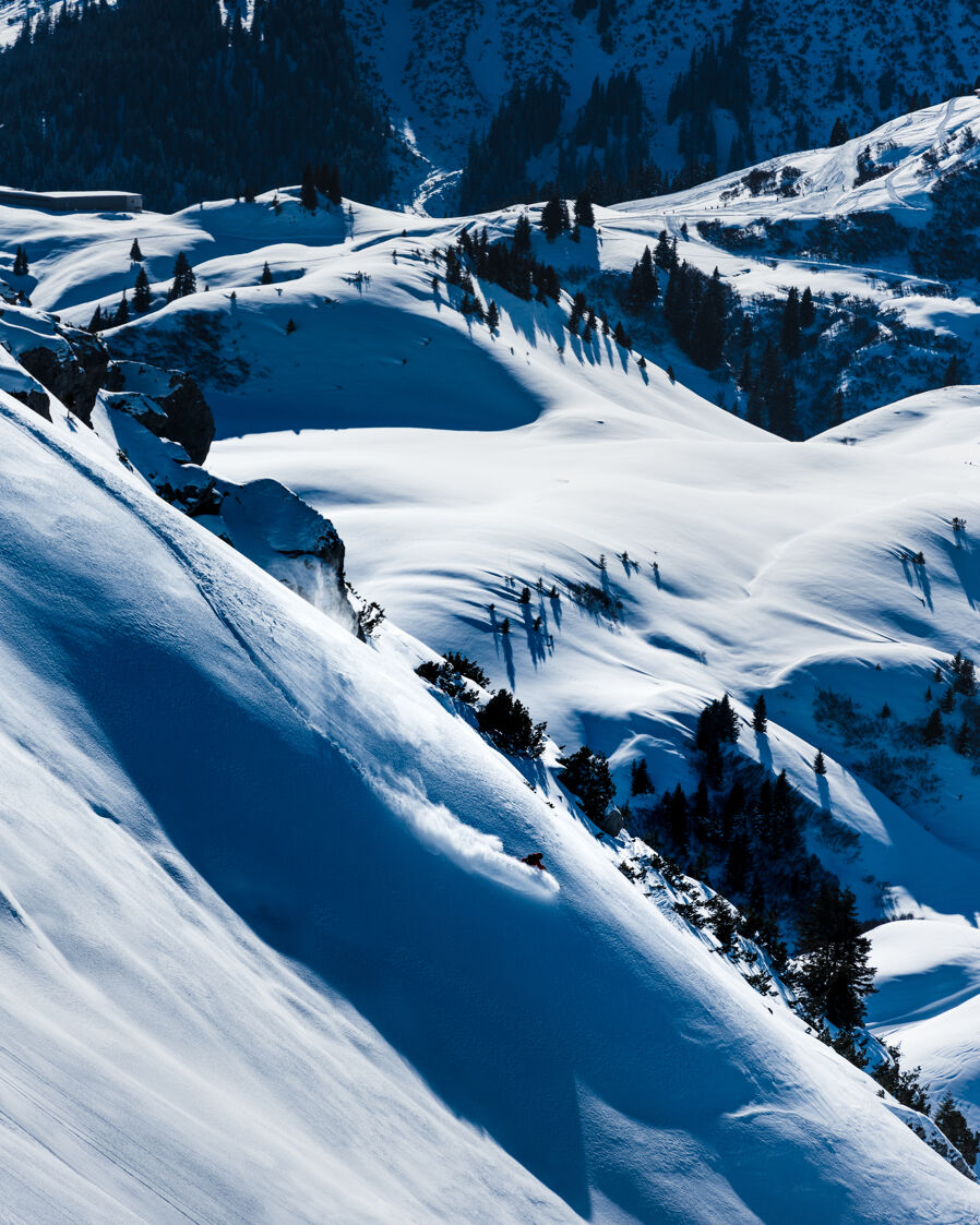 Freeriding i Lech am Arlberg