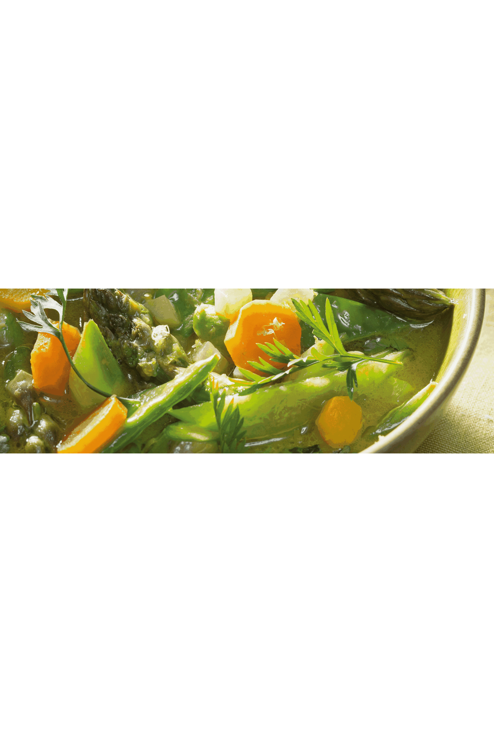 Wiosenne warzywa - gulasz (Książka kucharska Wiosna, Brandstätter Verlag)