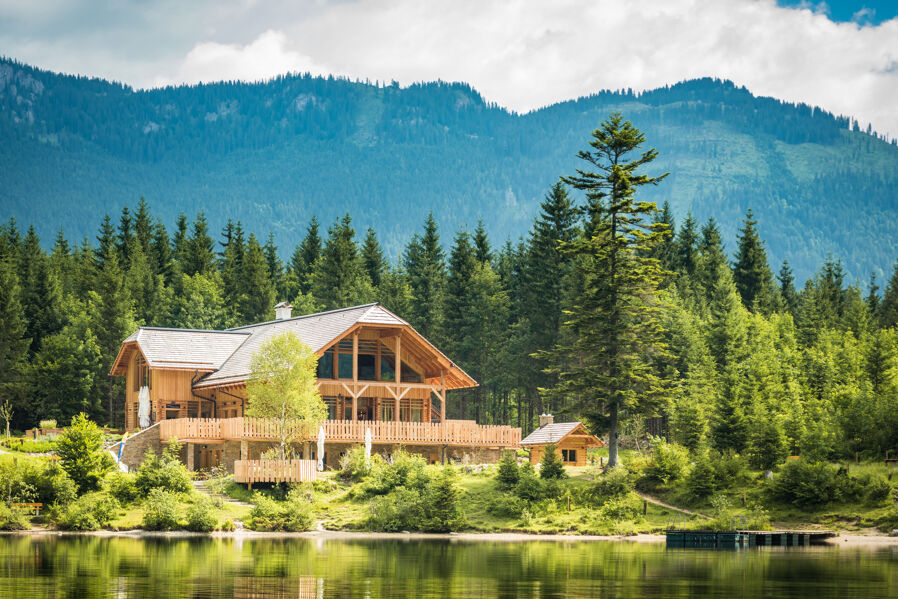 Hotel Kohlröserlhütte nad jeziorem Öden