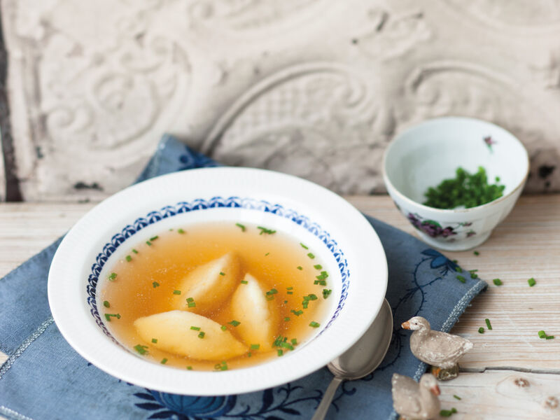 Zuppa con gnocchetti di semolino