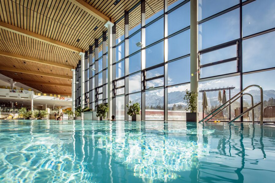 Grimming Thermal Spa - winter interior view