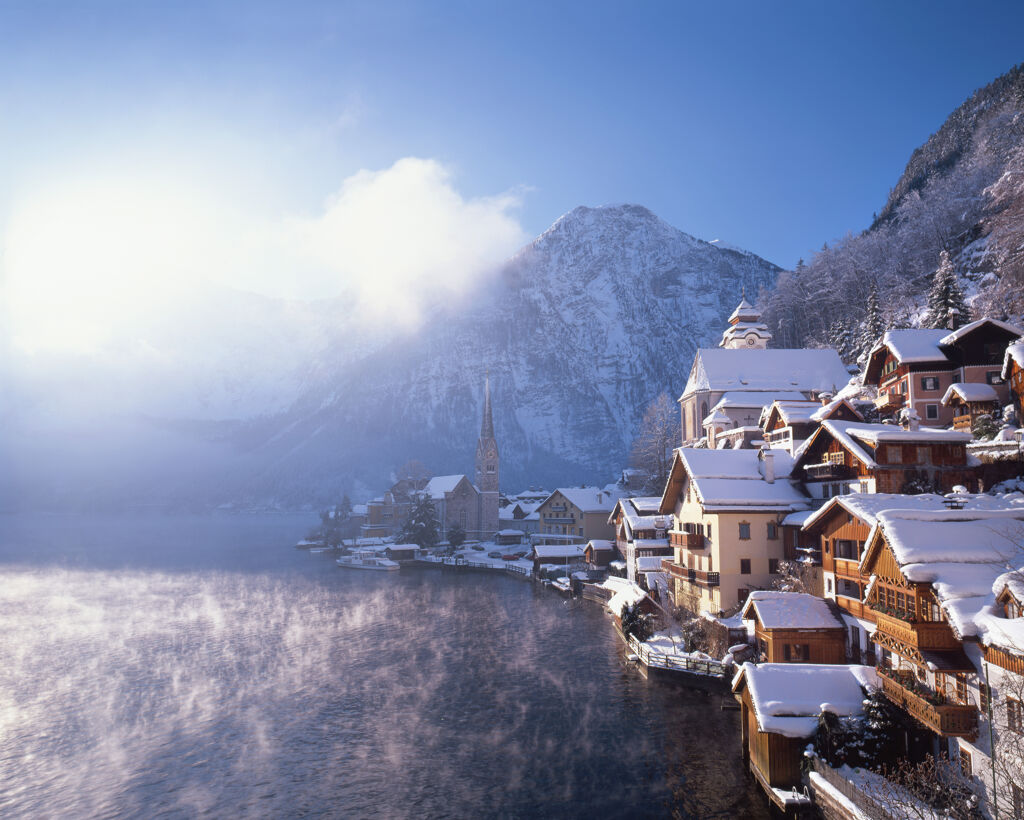 Hallstatt in winter