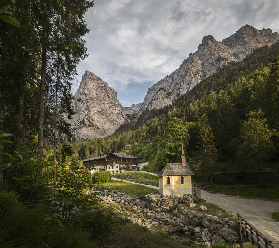 Hinterbärenbad in the Kaisertal valley