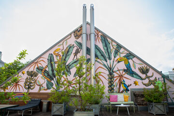 Hotel Altstadt Vienna - Rooftop Terrace - Wall Art by Frank Maria