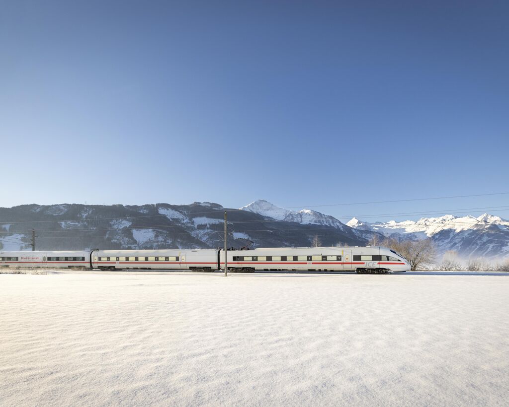 ICE Intercity-Express im Winter, ÖBB