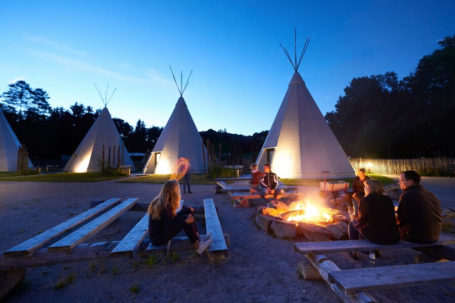 Tipi-Hotel in Natternbach, Oberösterreich