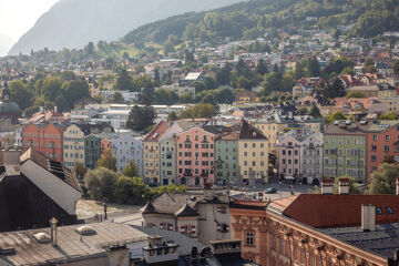 Innsbruck, colorful houses