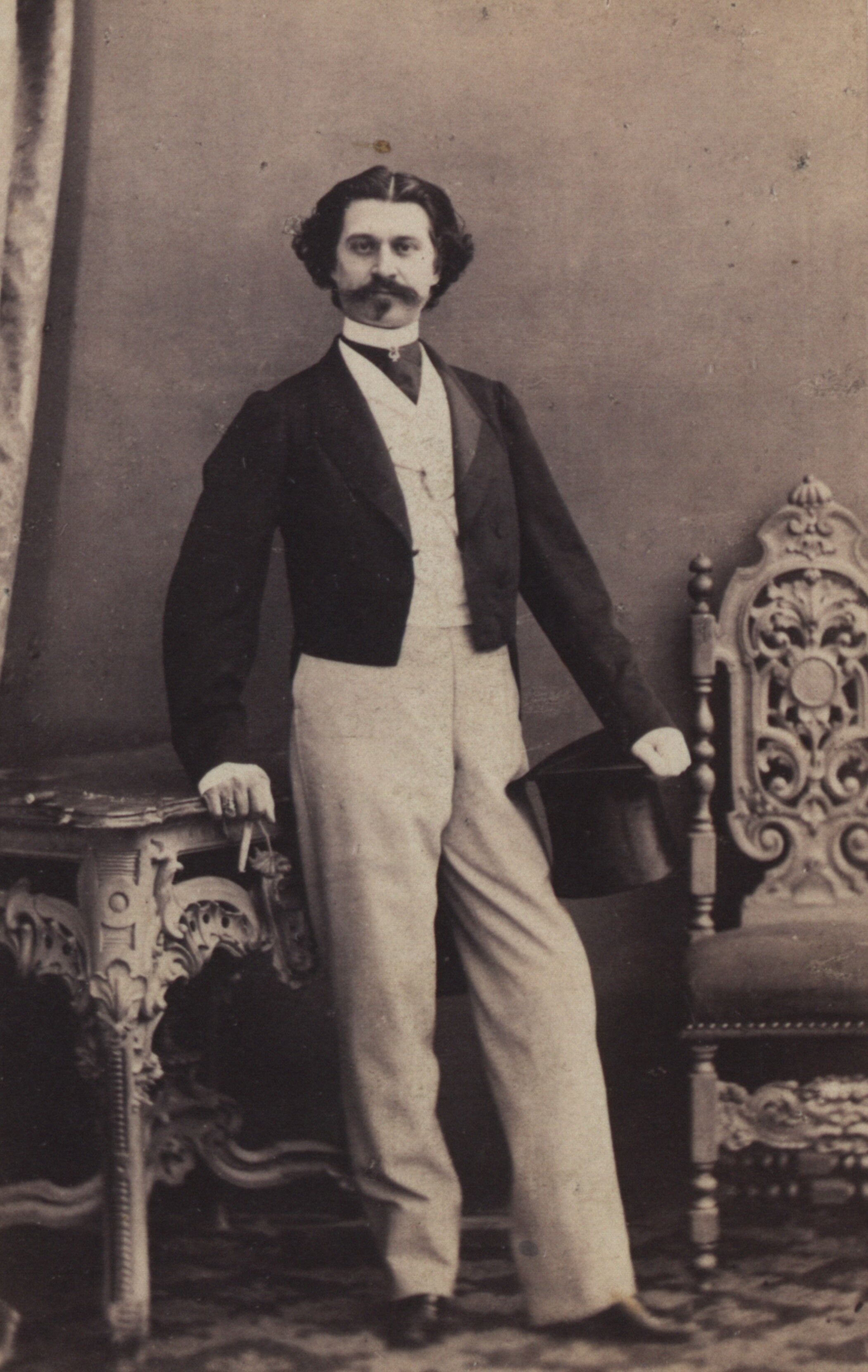 Johann Strauss Sohn, Kapellmeister and composer, 1860