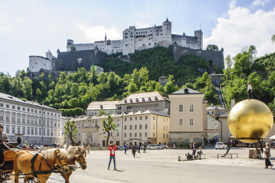 Sommardag i Salzburg