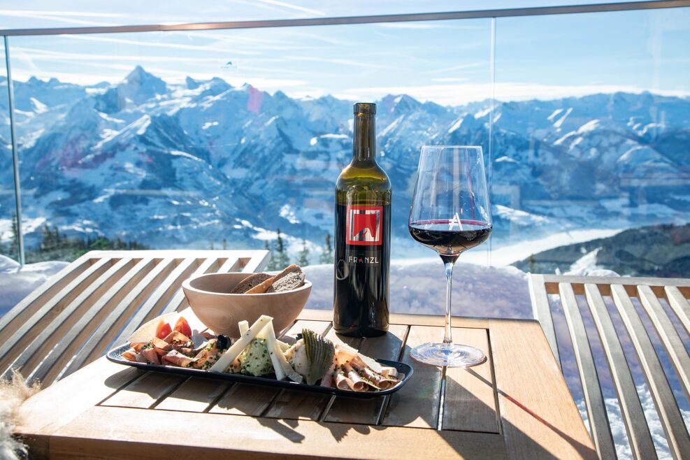 Culinary delights at the Panorama Restaurant Franzl, Zell am See Kaprun