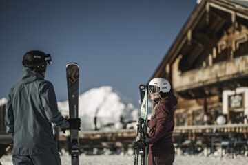 Skiing in the Zillertal