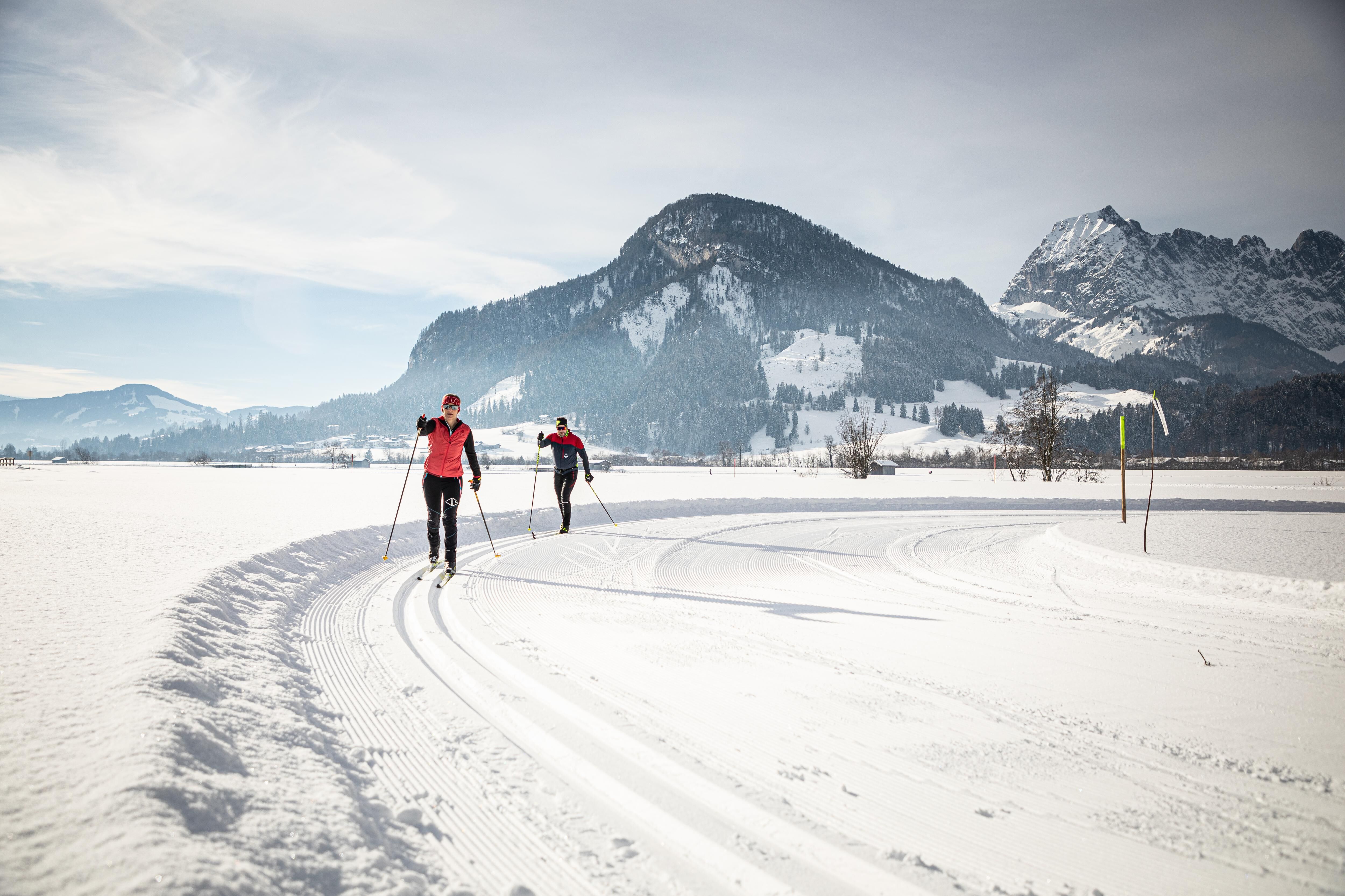 Langlauf und Biathlon in St. Johann in Tirol