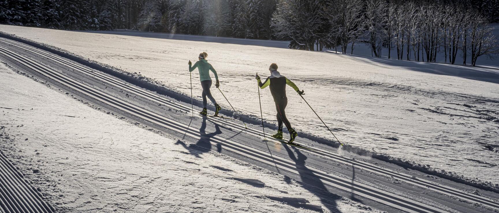 Langlaufen Sonnenplateau Ramsau am Dachstein - Waldloipe