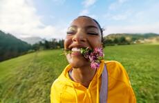 Lebensgefühl Österreich - Sujet Seasons Faces, Almgrinser