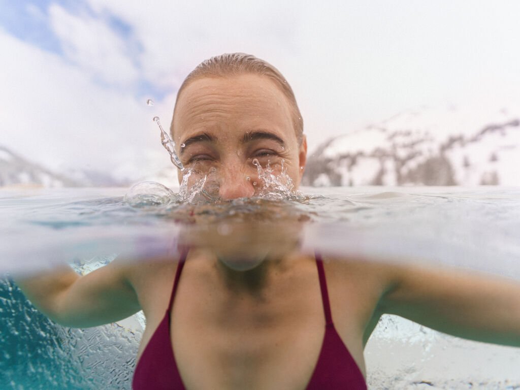 Lebensgefühl Österreich – Wellness im Außenpool